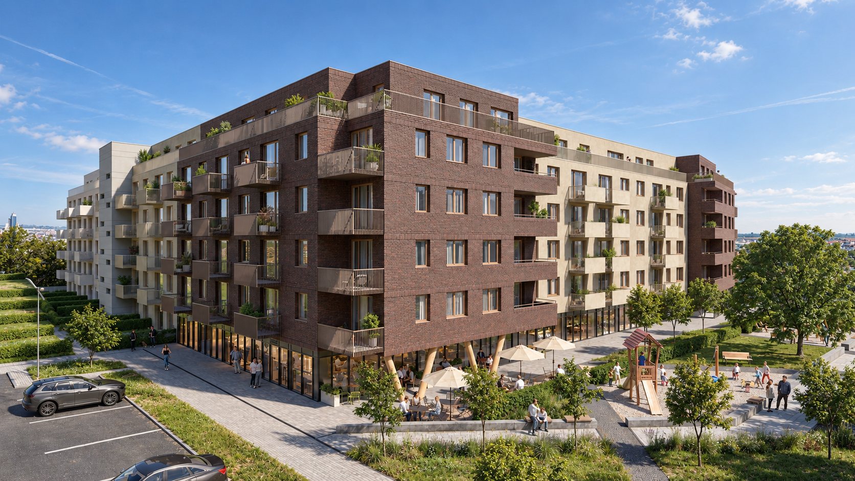Rental housing Brno – street view