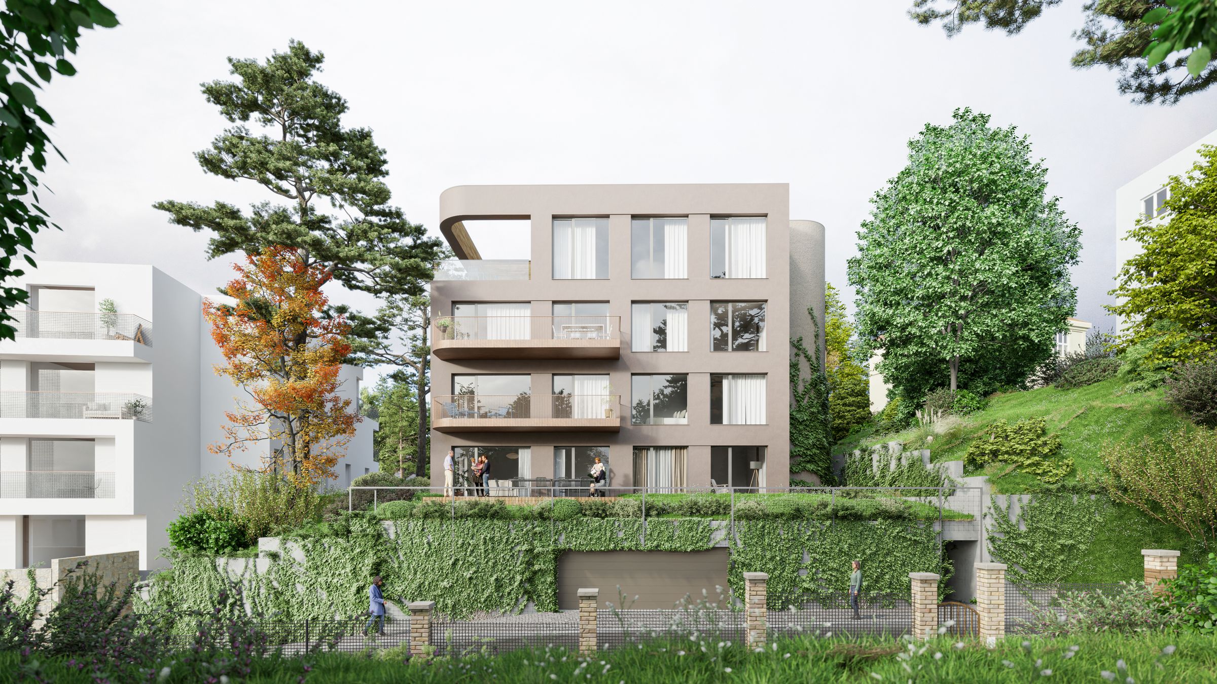 Residential project – street view