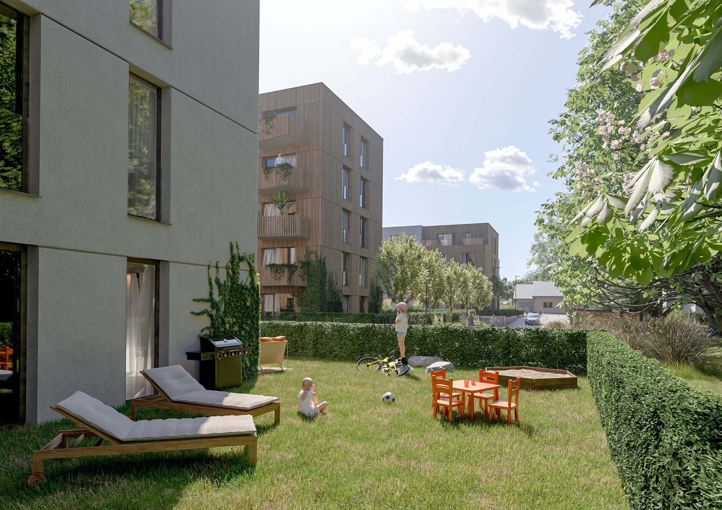 Uhříněves Garden – private gardens