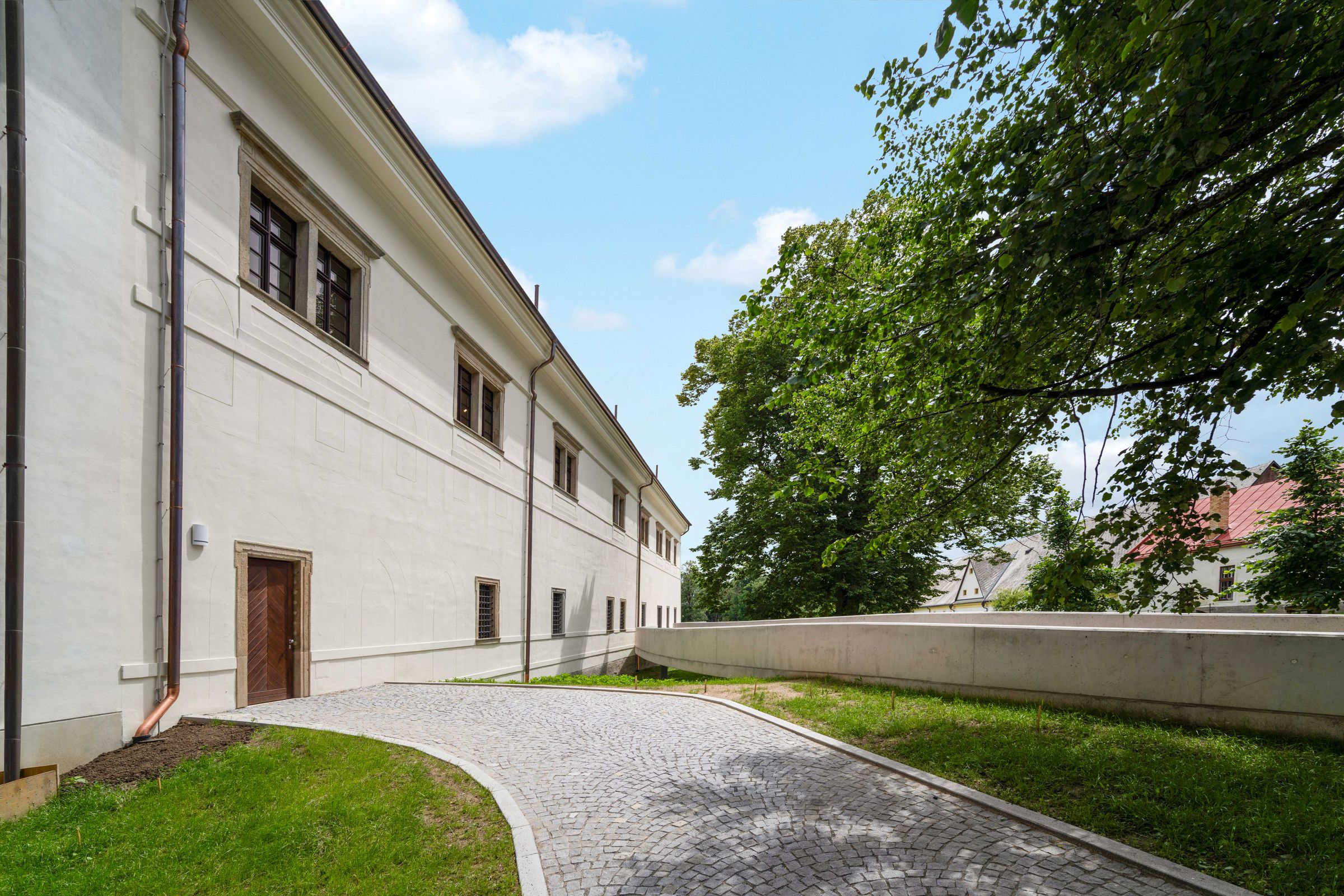 KKC Žďár nad Sázavou – fasáda konventu