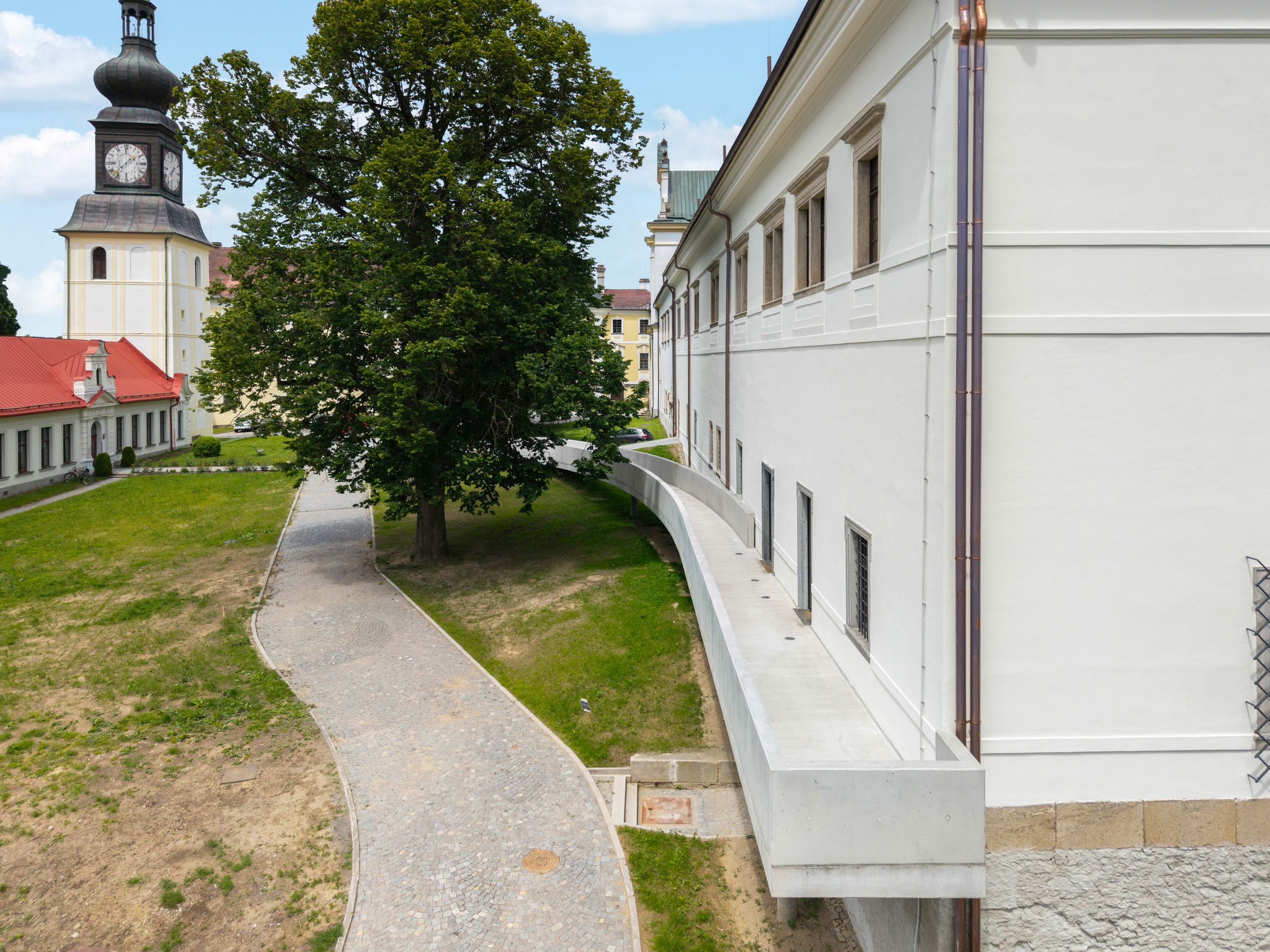 KKC Žďár nad Sázavou – letecký pohled