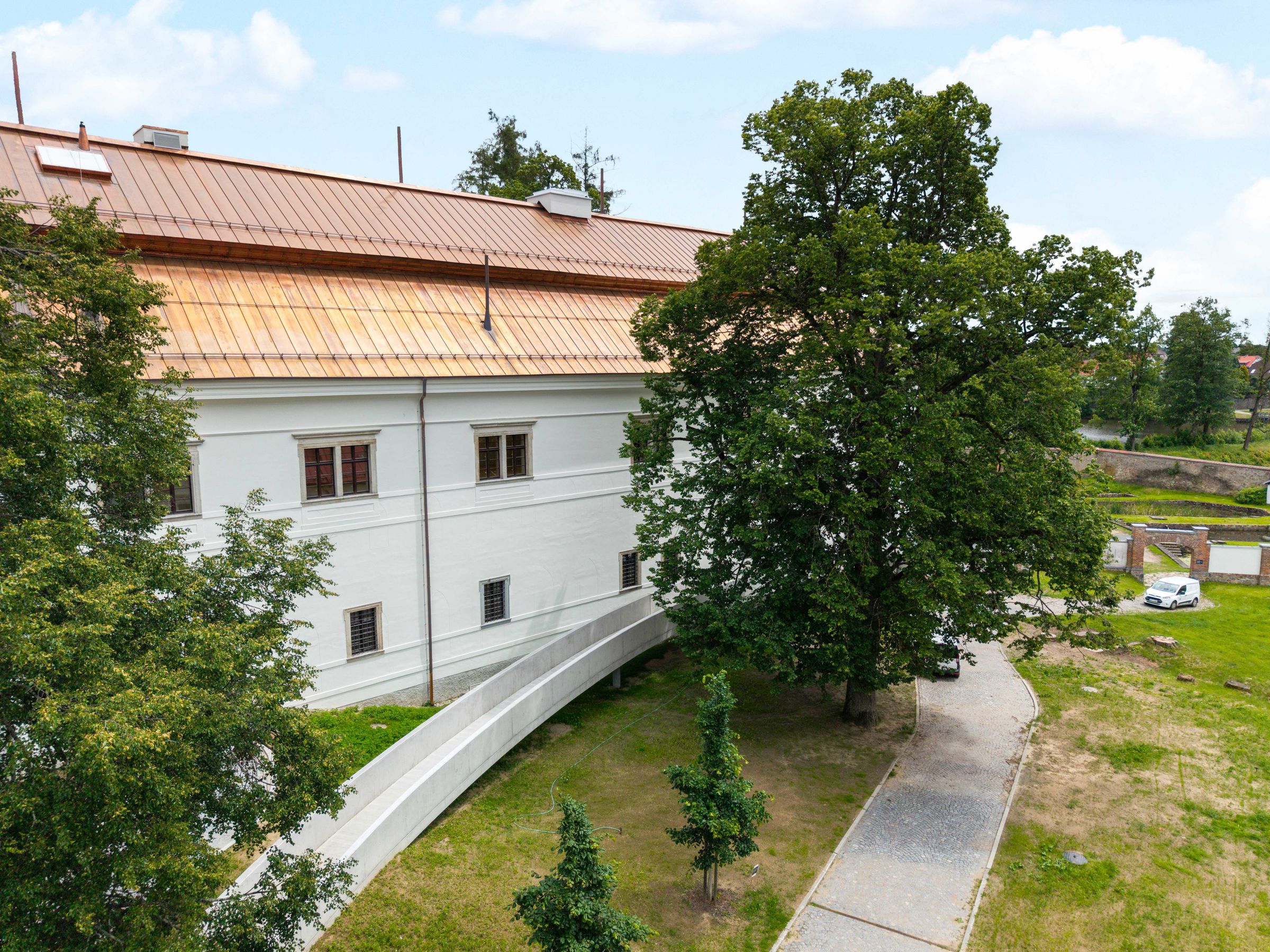 KKC Žďár nad Sázavou – letecký pohled