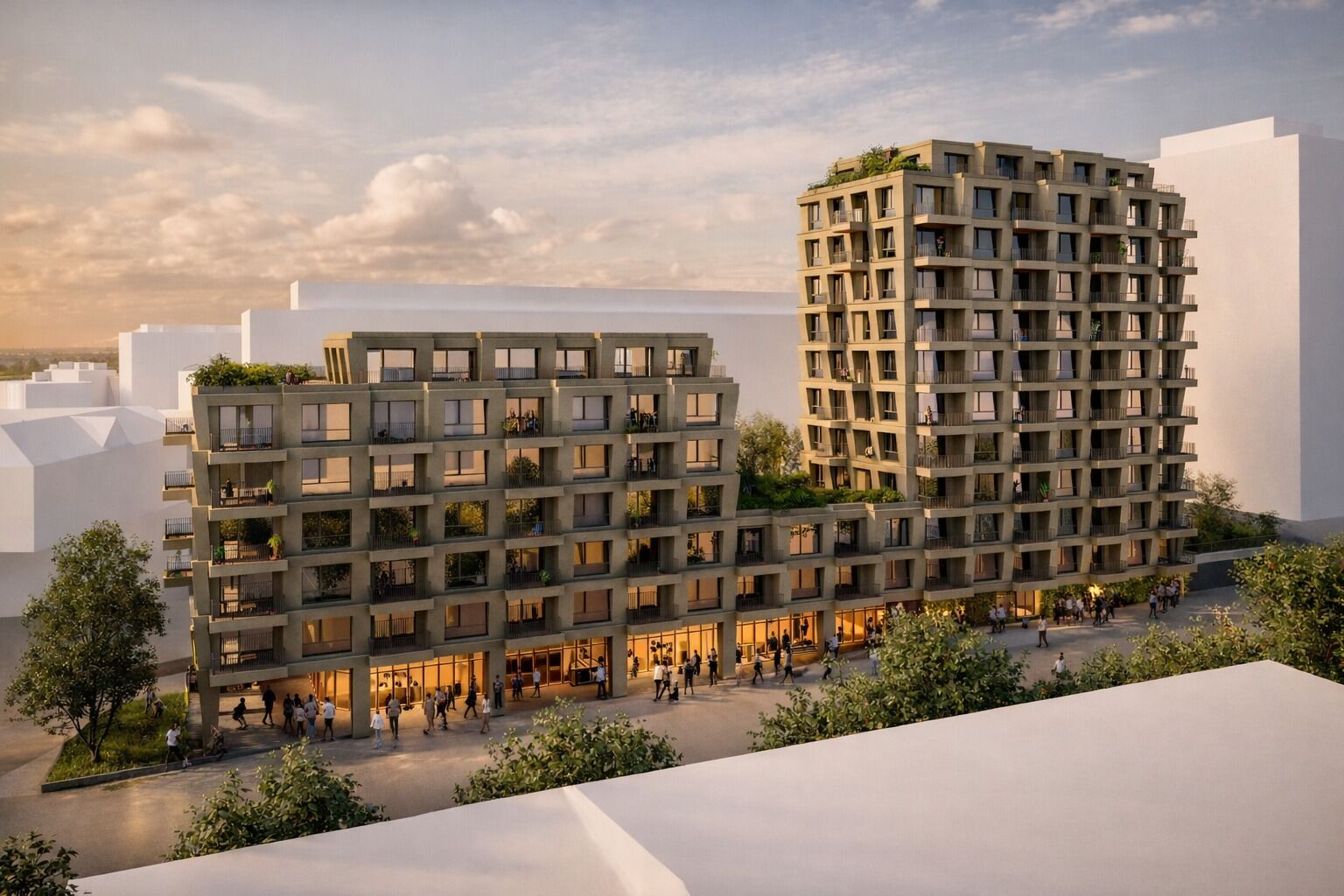 Na Chmelce – residential project in Prague 3